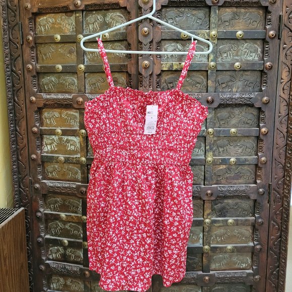 Wild Fable Dresses & Skirts - Wild Fable Red & White flowered print dress
